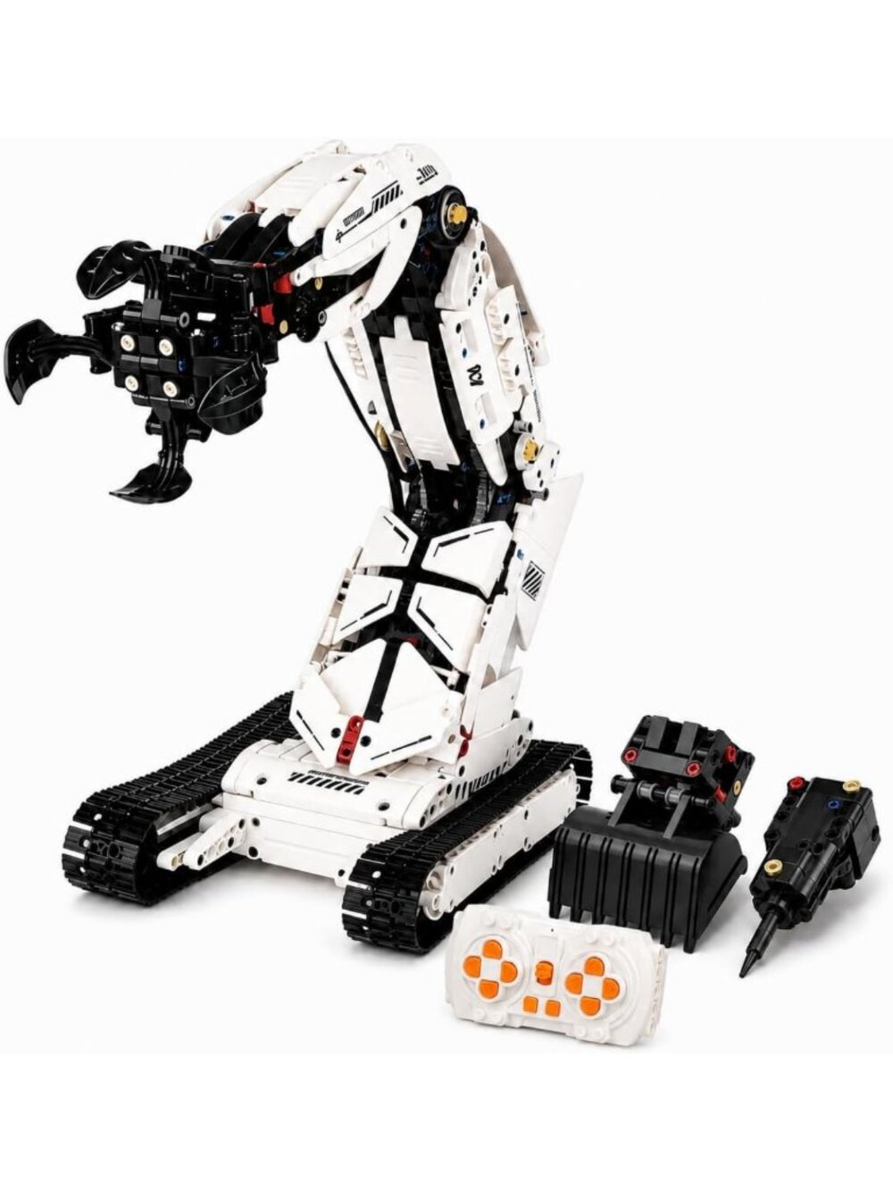 3-in-1 Robotic Arm Building Kit with Remote Control & App - STEM Toy for Kids